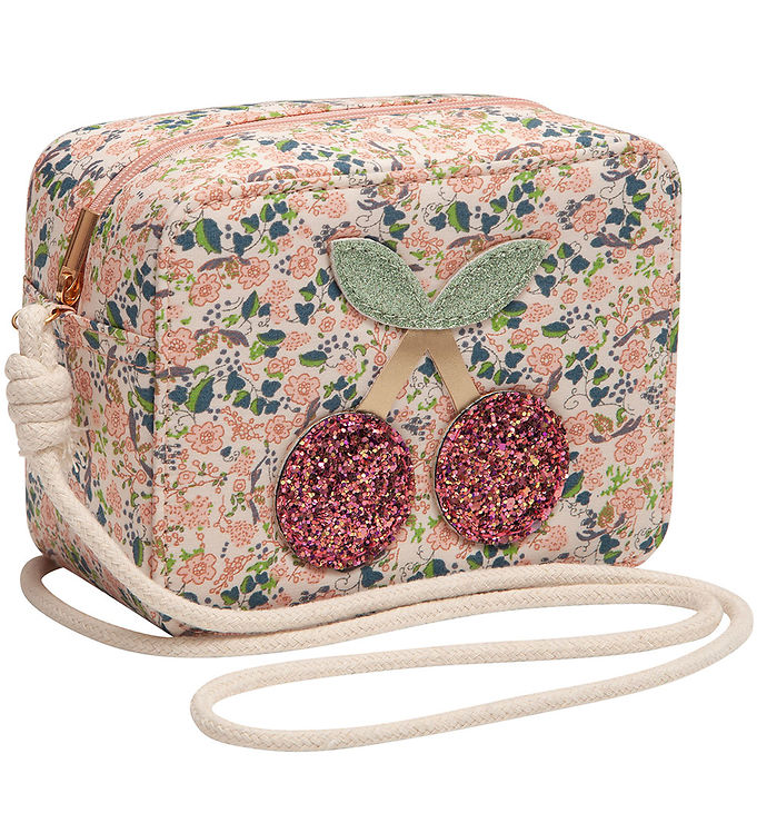 Skuldertaske Til Børn - Floral Cherries Florence - Mimi & Lula