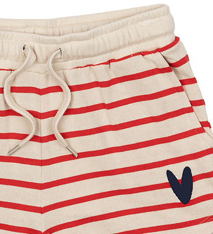 The New Shorts - TnNil - Poppy Red Striped The New Shorts - TnNil - Poppy Red Striped