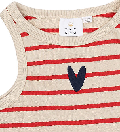 The New Tanktop - TnNil - Poopy Red Striped The New Tanktop - TnNil - Poopy Red Striped
