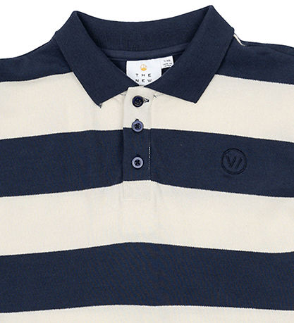 The New Kjole - TnNorma - Mood Indigo Striped The New Kjole - TnNorma - Mood Indigo Striped