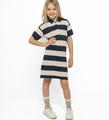 The New Kjole - TnNorma - Mood Indigo Striped