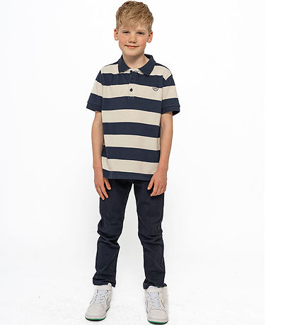 The New Polo - TnNeymar - Mood Indigo Striped The New Polo - TnNeymar - Mood Indigo Striped