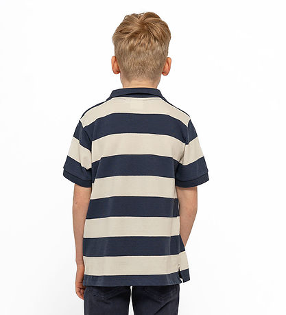 The New Polo - TnNeymar - Mood Indigo Striped The New Polo - TnNeymar - Mood Indigo Striped