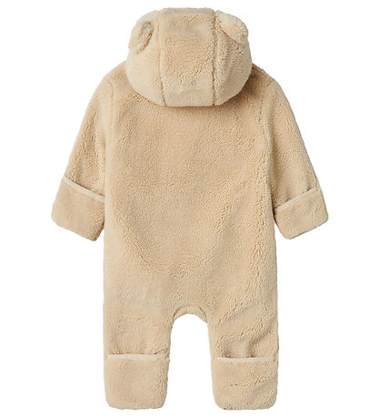Name It Fleecedragt - Teddy - NbnMayan - Fog