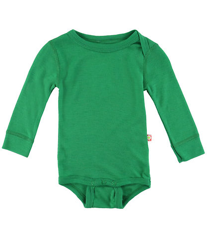 Katvig Body L/Æ - Uld - Grøn