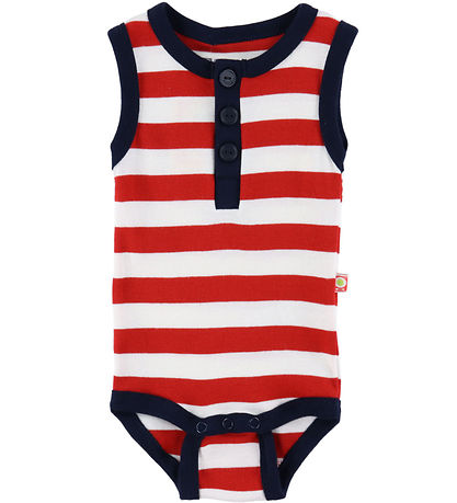 Katvig Body U/Æ - Rød/Hvid Katvig Body U/Æ - Rød/Hvid