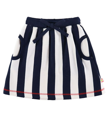 Katvig Nederdel - Navy/Hvid Stribet Katvig Nederdel - Navy/Hvid Stribet