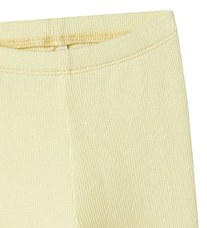 Name It Leggings - Rib - Noos - NbnKab - Pastel Yellow Name It Leggings - Rib - Noos - NbnKab - Pastel Yellow