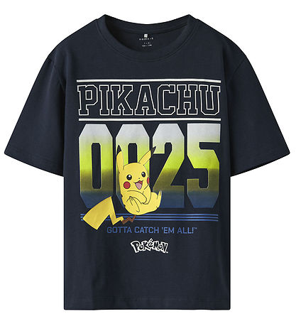 Name It T-shirt - NkmMabr Pokémon - Noos - Navy Blazer