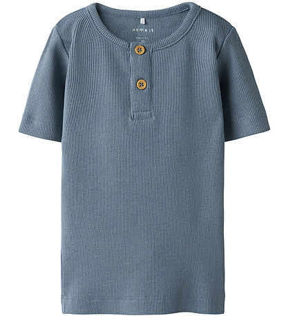 Name It T-shirt - Rib - Noos - NmmKab - Spring Lake Name It T-shirt - Rib - Noos - NmmKab - Spring Lake