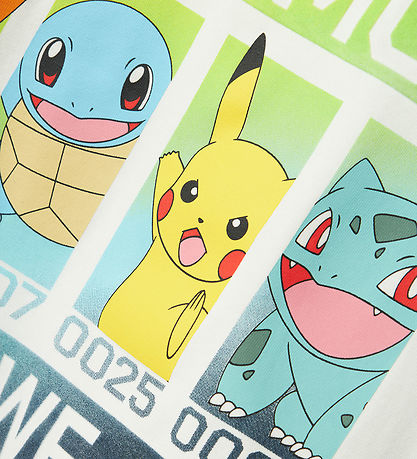 Name It T-shirt - Noos - NkmMabr Pokemon - Cloud Dancer Name It T-shirt - Noos - NkmMabr Pokemon - Cloud Dancer