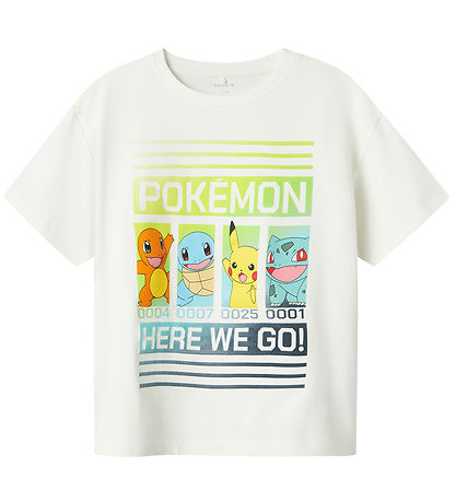 Name It T-shirt - Noos - NkmMabr Pokemon - Cloud Dancer Name It T-shirt - Noos - NkmMabr Pokemon - Cloud Dancer