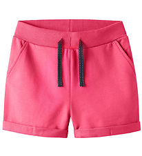 Name It Sweatshorts - Noos - NkfVolta - Carmine Rose Name It Sweatshorts - Noos - NkfVolta - Carmine Rose