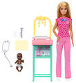 Barbie Dukke - 30 cm - Børnelæge Legesæt Barbie Dukke - 30 cm - Børnelæge Legesæt