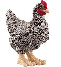 Schleich Wild Life - Plymouth Rock Høne 6,7 cm - 13997 Schleich Wild Life - Plymouth Rock Høne 6,7 cm - 13997