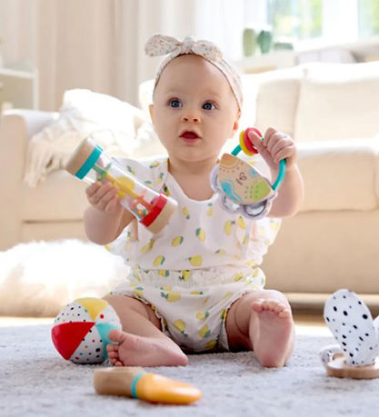 Hape Activity Toy - 5 In 1 Baby Sensory Set