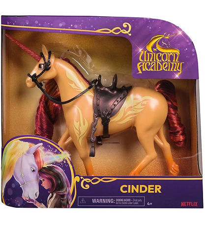 Unicorn Academy Enhjørning - 28 cm - Cinder Unicorn Academy Enhjørning - 28 cm - Cinder
