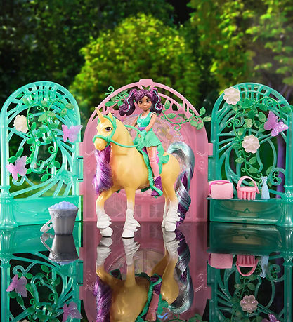 Unicorn Academy Legetøjsfigurer - Ava & Leaf Stall Unicorn Academy Legetøjsfigurer - Ava & Leaf Stall