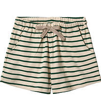 Wheat Shorts - Kalle - Green Stripe Wheat Shorts - Kalle - Green Stripe