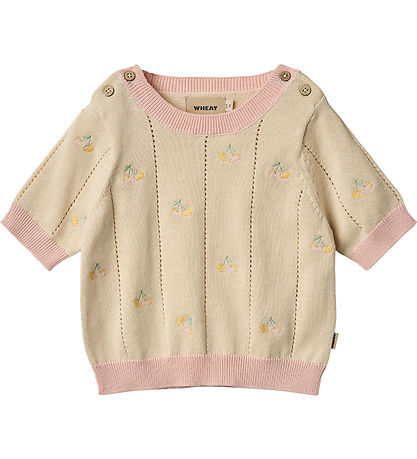 Wheat T-shirt - Strik - Malvina - Sandshell