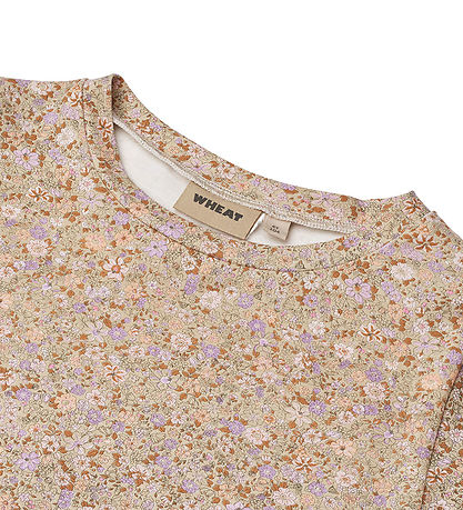 Wheat T-shirt - Manna - Lilac Flower Meadow Wheat T-shirt - Manna - Lilac Flower Meadow