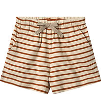 Wheat Shorts - Kalle - Warm Caramel Stripe Wheat Shorts - Kalle - Warm Caramel Stripe