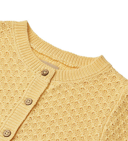 Wheat Cardigan - Strik - Magnella - Golden Yellow