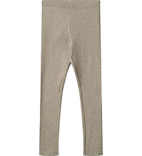 Wheat Leggings - Rib - Jules - Gravel Melange Wheat Leggings - Rib - Jules - Gravel Melange