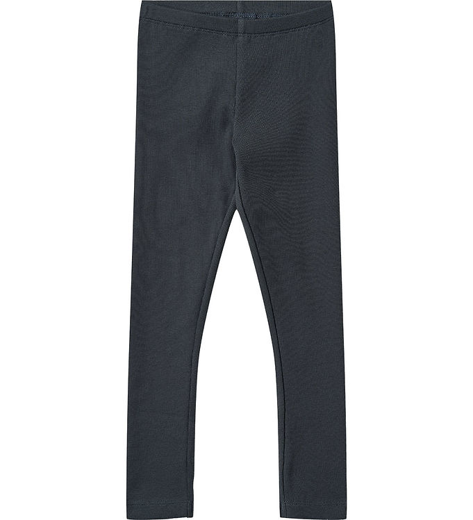 Wheat Leggings - Rib - Jules - Navy billede
