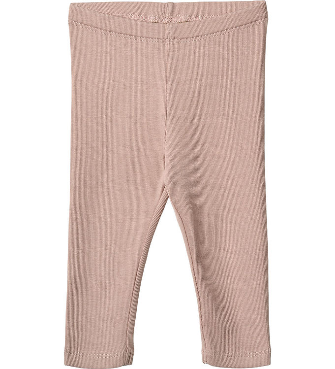 Wheat Leggings - Rib - Jules - Rose Powder billede
