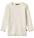 Wheat Bluse - Rib - Ida - Ivory Wheat Bluse - Rib - Ida - Ivory