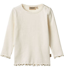 Wheat Bluse - Rib - Ida - Ivory Wheat Bluse - Rib - Ida - Ivory