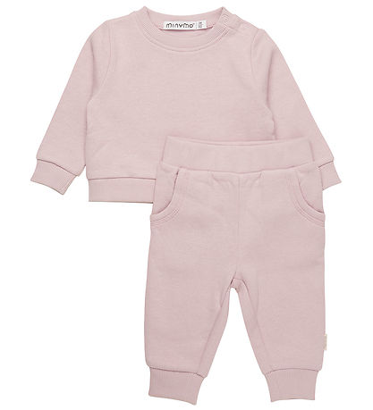 Minymo Sweatsæt - Violet ice Minymo Sweatsæt - Violet ice