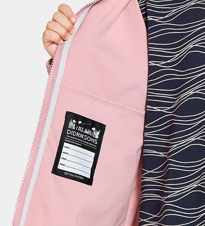 Didriksons Sommerjakke - Hallon - Soft Pink Didriksons Sommerjakke - Hallon - Soft Pink