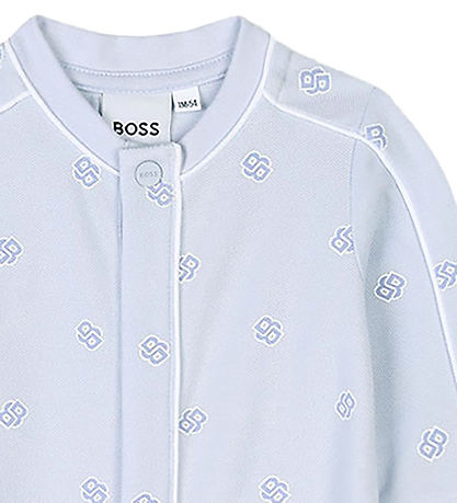 BOSS Gaveæske - Heldragt/Hue - Lyseblå m. Logoer BOSS Gaveæske - Heldragt/Hue - Lyseblå m. Logoer