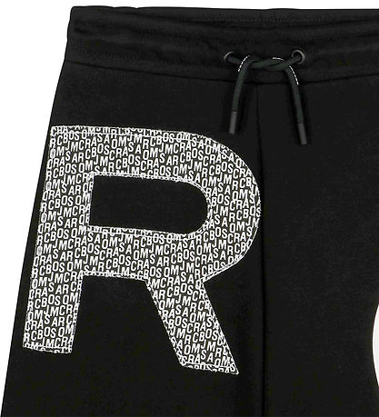 Little Marc Jacobs Sweatshorts - Sort/Hvid