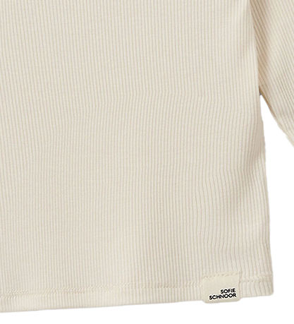 Sofie Schnoor Bluse - Rib - Petriciasb - Off White Sofie Schnoor Bluse - Rib - Petriciasb - Off White