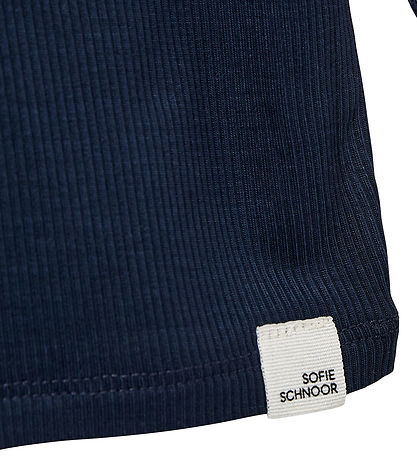 Sofie Schnoor Bluse - Rib - Petriciasb - Navyblå Sofie Schnoor Bluse - Rib - Petriciasb - Navyblå