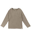 Sofie Schnoor Bluse - Rib - Petriciasb - Dark Sand Sofie Schnoor Bluse - Rib - Petriciasb - Dark Sand