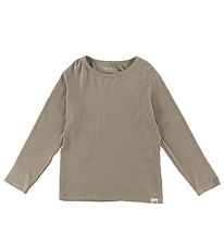 Sofie Schnoor Bluse - Rib - Petriciasb - Dark Sand Sofie Schnoor Bluse - Rib - Petriciasb - Dark Sand