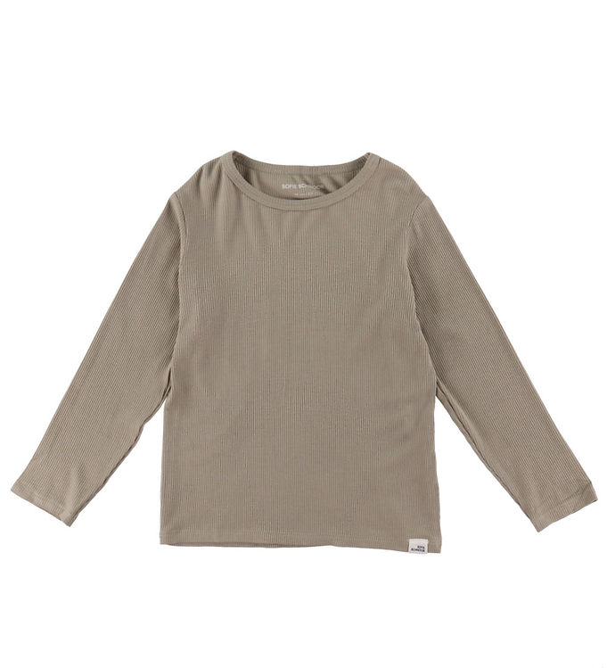 Sofie Schnoor Petriciasb Rib Bluse - Dark Sand