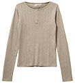 Sofie Schnoor Bluse - PetriciaSY Poientelle - Beige m. hulmønste Sofie Schnoor Bluse - PetriciaSY Poientelle - Beige m. hulmønste