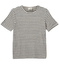Sofie Schnoor T-shirt - Nataliasy - Rib - Grey Striped Sofie Schnoor T-shirt - Nataliasy - Rib - Grey Striped