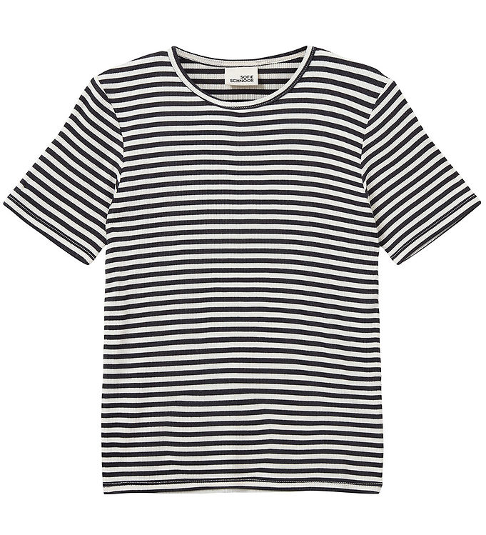 Sofie Schnoor T-shirt - Nataliasy - Rib - Black Striped