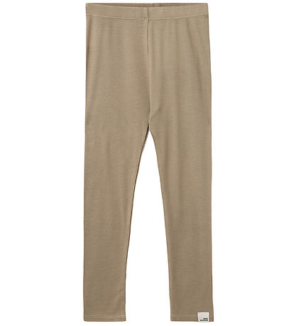 Sofie Schnoor Leggings - Rib - Nalinesb - Dark Sand