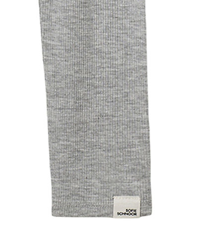 Sofie Schnoor Leggings - Rib - Nalinesb - Gråmeleret Sofie Schnoor Leggings - Rib - Nalinesb - Gråmeleret