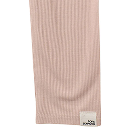 Sofie Schnoor Leggings - Rib - Nalinesb - Lys Rosa