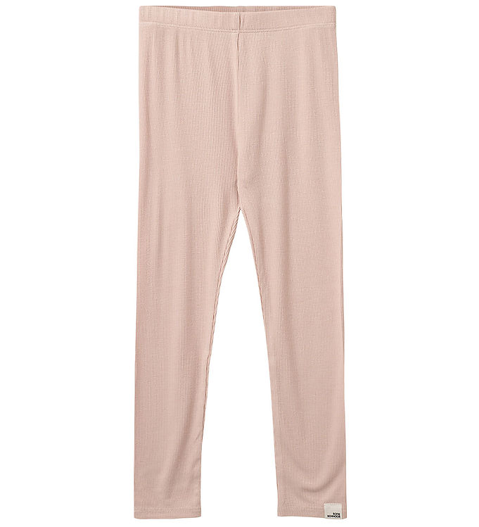 Sofie Schnoor Leggings - Rib - Nalinesb - Lys Rosa