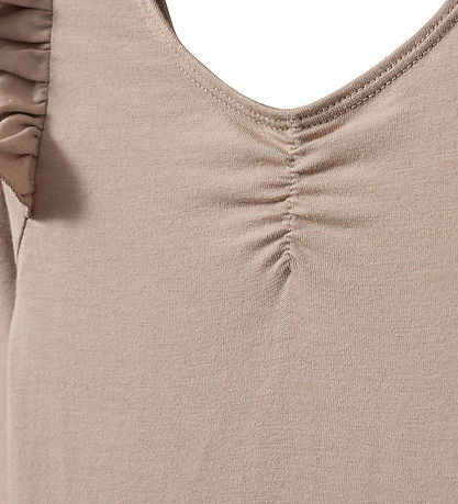 Sofie Schnoor Gymnastikdragt - Tyl - Old Rose m. Prikker