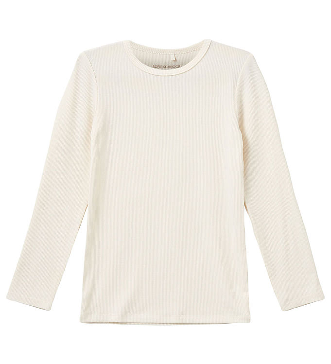 Sofie Schnoor Bluse - Rib - Petriciask - Off White